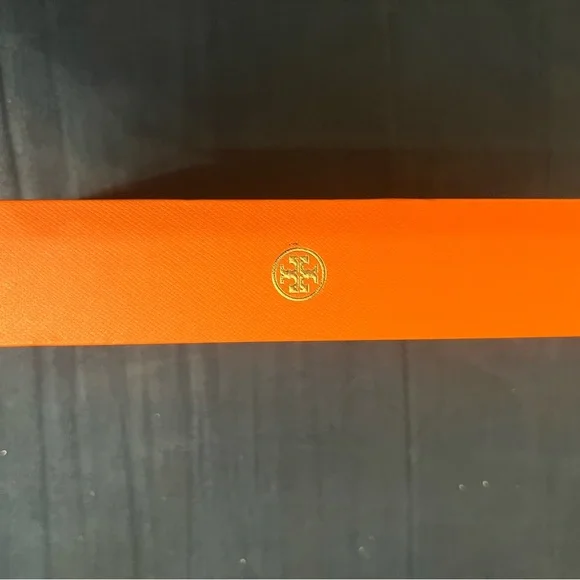 Tori Burch Brown Leather Watch Band with Gold Accents - Picture 6 of 8